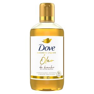 Óleo De Banho Dove 240ml Glicerina