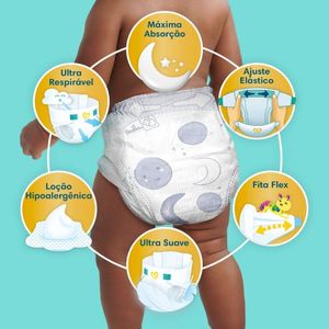 Fralda Pampers Premium Care Tamanho XXXG 52 Unidades