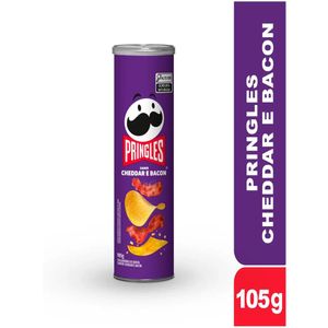 Salgadinho Pringles Cheddar E Bacon 109g