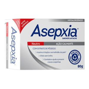 Sabonete em Barra Asepxia Neutro 80g