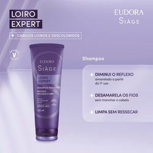 Shampoo Eudora 4D Loiro Expert 250ml