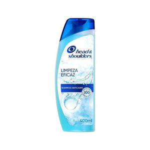 Shampoo Anticaspa Head & Shoulders Menta Limpeza Refrescante 400ml