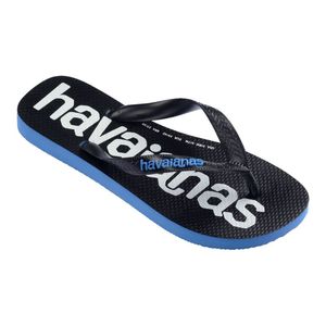 Chinelo Havaianas Top Logomania Azul 41/42