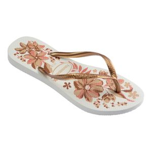 Chinelo Havaianas Slim Organic Branco 35/36