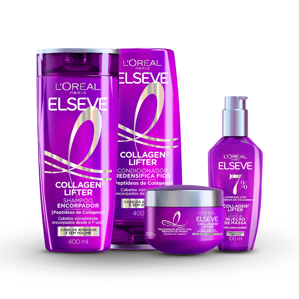 Kit Elseve Collagen Lifter 400ml - Farmácias São João