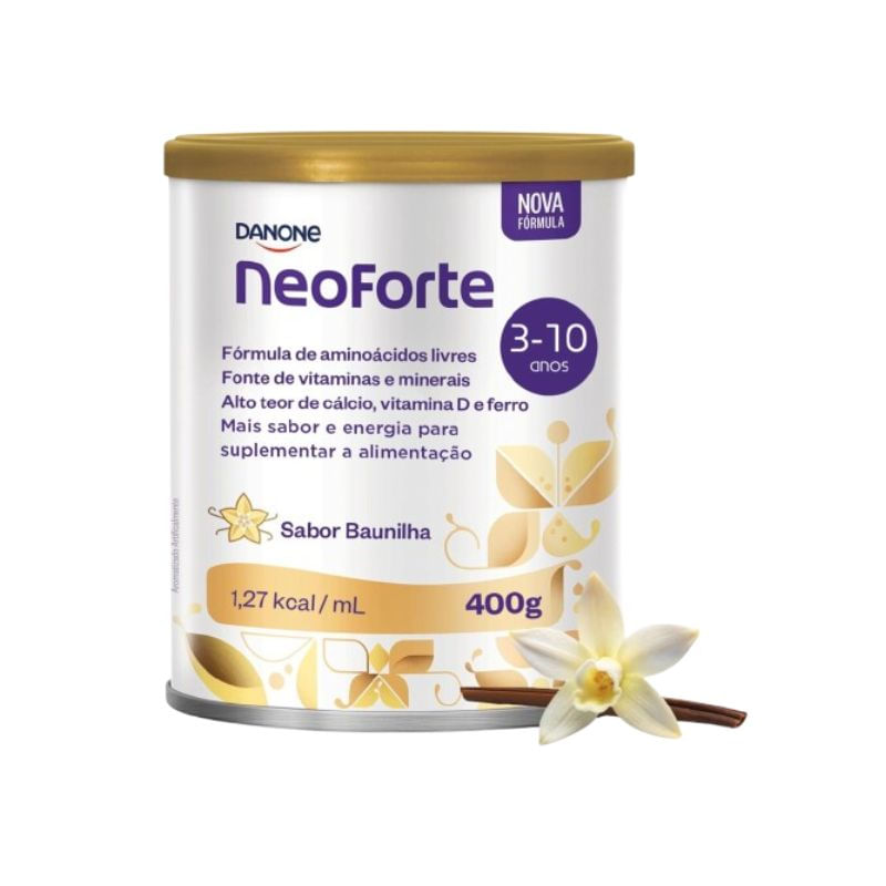 Alimento Para Nutrição Baunilha Neoforte 400g