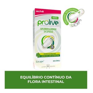 Prolive 6 Cápsulas Aché