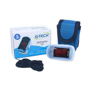 Oxímetro de Pulso Portátil de Dedo G-Tech Led
