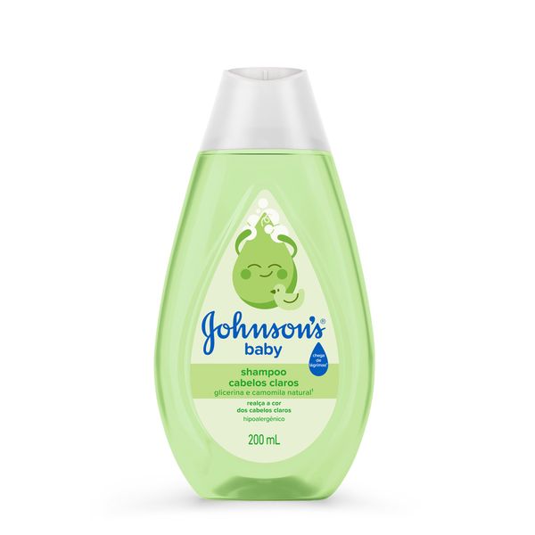 Shampoo Para Bebê Johnson's Baby Para Cabelos Claros, 200ml