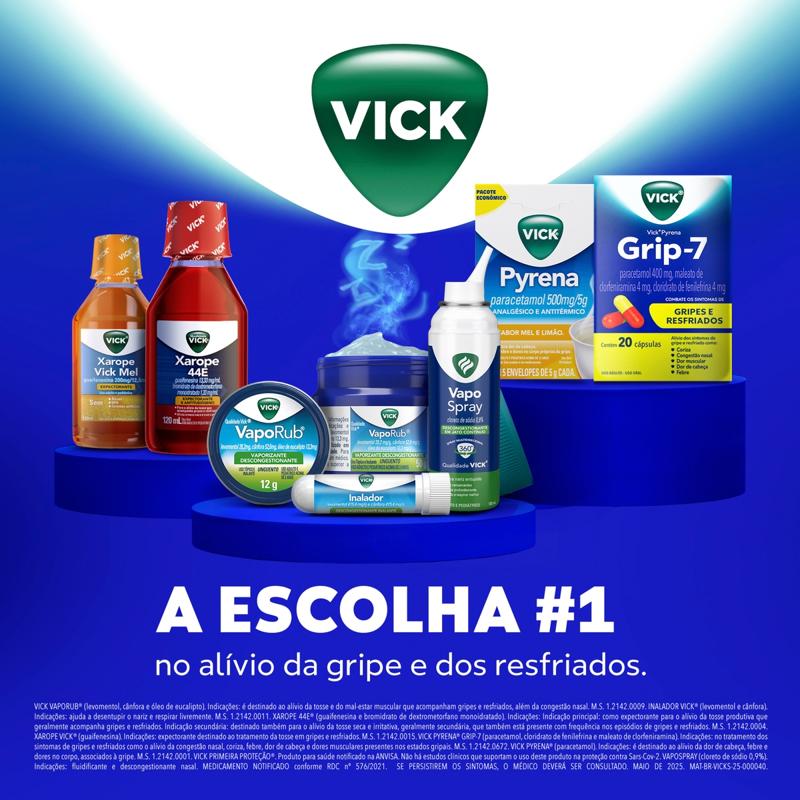 Encontraproduto.com.br - Vick Pyrena Maçã e Canela Chá Envelope 5g