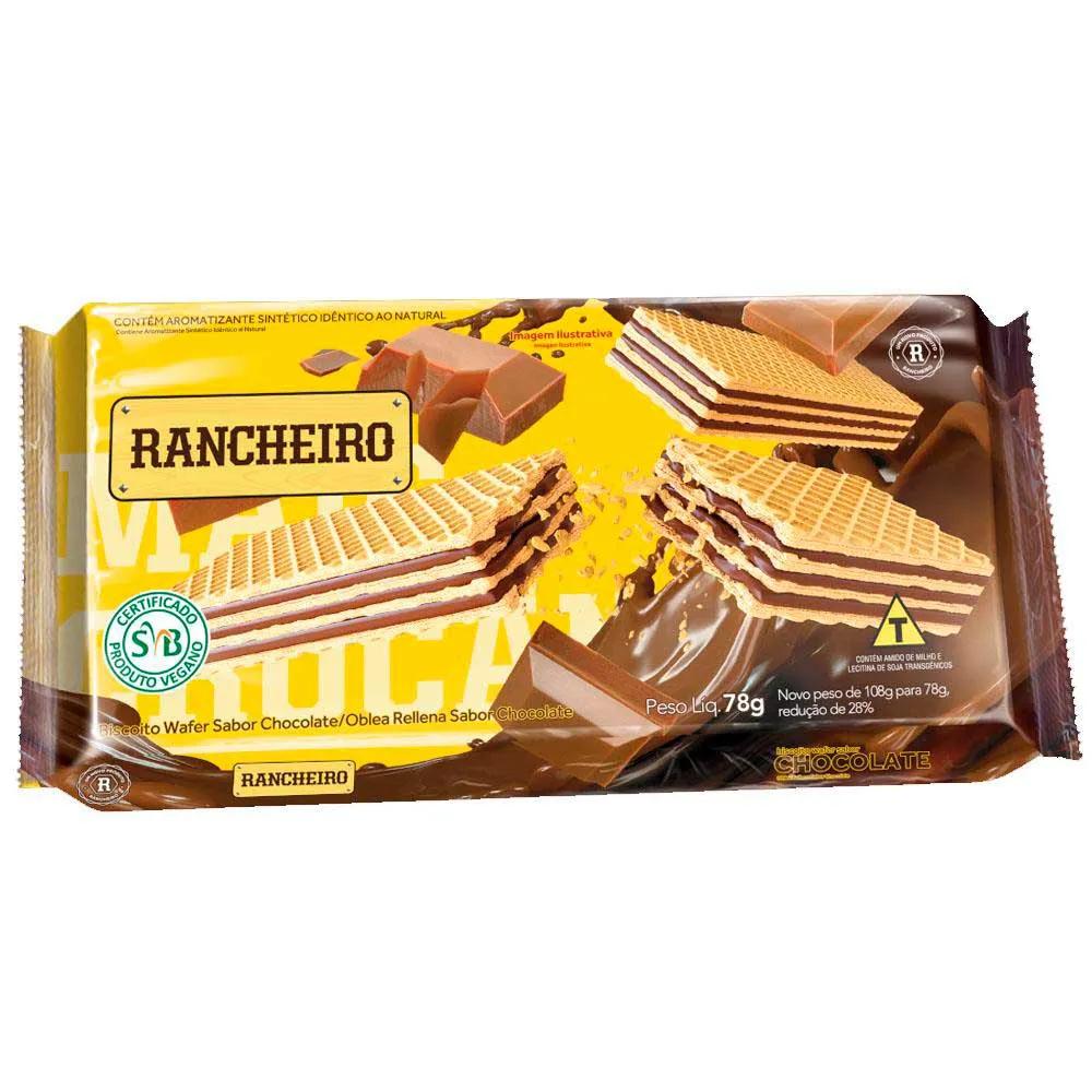 Wafer Rancheiro Chocolate 78g