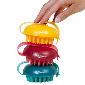 Escova De Limpeza My Brush Couro Cabeludo Verde