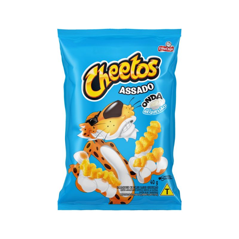 Salgadinho Elma Chips Cheetos Onda Requeijão 40g