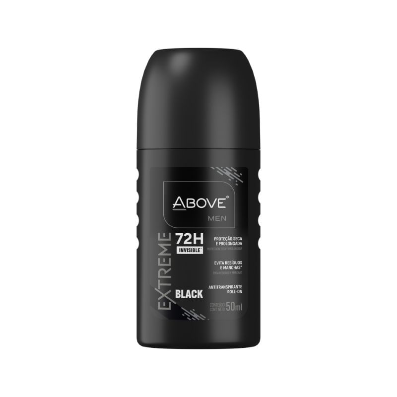 Desodorante Above Roll-On 50ml Men Extreme Black