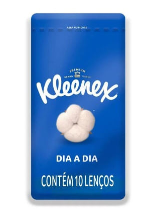 Lenço de Papel Kleenex Bolso 10 Unidades