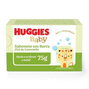 Sabonete em Barra Infantil Huggies Chá de Camomila 75g
