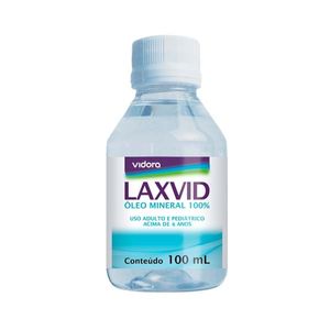 Óleo Mineral Laxvid Vidora 100ml