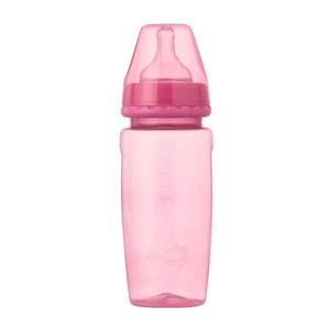 Mamadeira Neopan Colorpan Bico Convencional Rosa 300ml