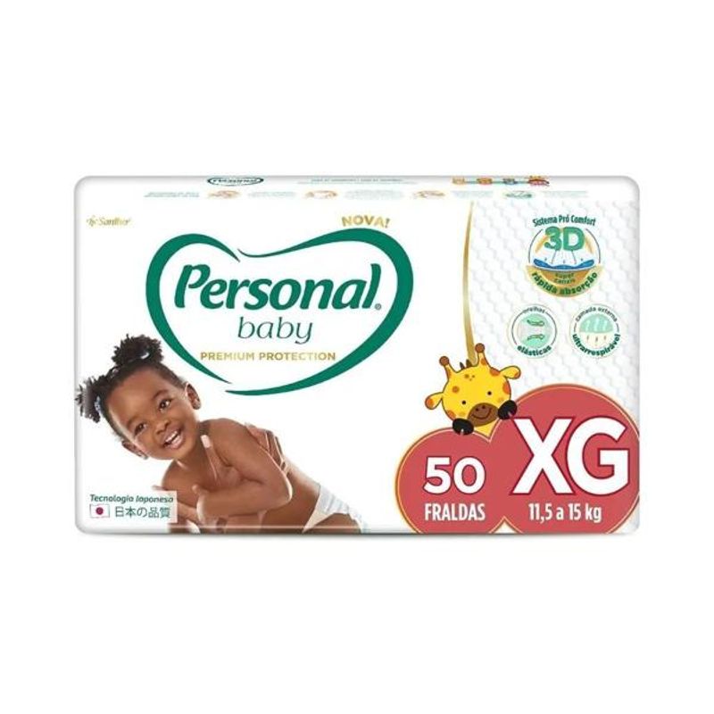 Comprar Fralda Personal Baby Giga Xxg Com 50 Unidades