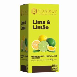 Sabonete Biofleur 80g 5 Unidades Lima Limão