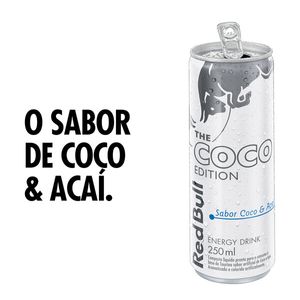 Energético Red Bull Coco e Açaí 250ml