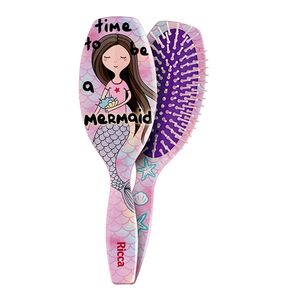 Escova Cabelo Ricca Oval Mermaid 2420