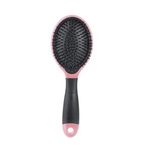 Escova Cabelo Dompel Almofada Oval Rosa 4002