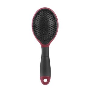 Escova Cabelo Dompel Almofada Oval Bordo 4002