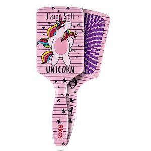 Escova Cabelo Ricca Racket Unicorn 2417