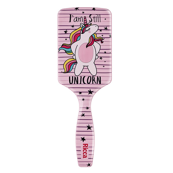 Escova Cabelo Ricca Racket Unicorn 2417 | Farmácias São João