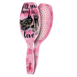 Escova Cabelo Ricca 1149 Oval Kitten