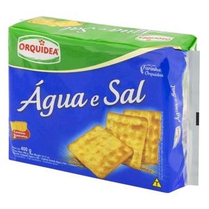 Biscoito Orquídea 320g Água e Sal