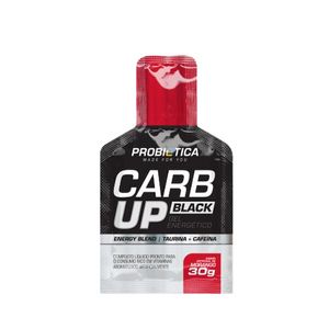 Carb Up Black Gel Morango 30g Probiotica