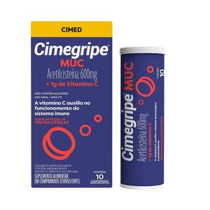 Cimegripe Muc 10 Comprimidos Efervescentes Cimed