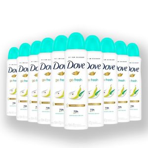 Kit Desodorante Dove Aero 150ml Secrets Matcha - 10 Unidades