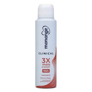 Desodorante Monange Aerosol 150ml Clinical Conforto