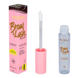 Sérum para Sobrancelhas Vizzela Brow&Lash Incolor Vegano 3g