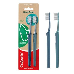 Escova Dental Colgate Recyclean 2 Unidades