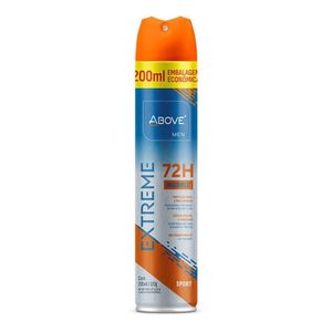 Desodorante Above Aerossol 200ml Men Extreme Sport