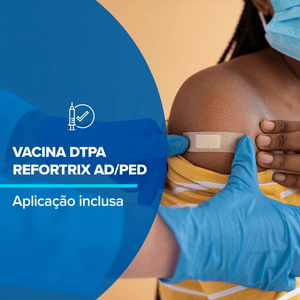 Vacina DTPA Refortrix AD/PED Injetável 1 Seringa Preenchida 0,5 ml GSK  + Aplicação