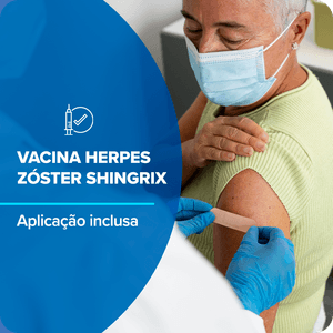 Vacina Herpes Zoster Shingrix AD 0,5 ml GSK  + Aplicação