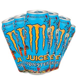 Kit Monster: 6Un de Energético Monster Mango Loco 473ml