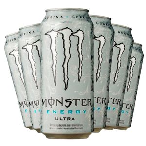 Kit Monster: 6Un de Energético Monster Ultra 473ml