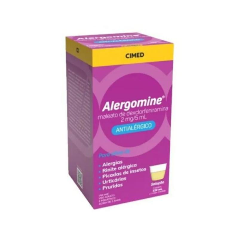 Alergomine 0,4Mg/Ml Solucao 120Ml