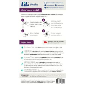 Protetores de Seios Lib Pétalas Lib 8 Unidades