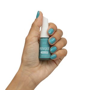 Esmalte Risqué Cremoso Oi Sumida Verde