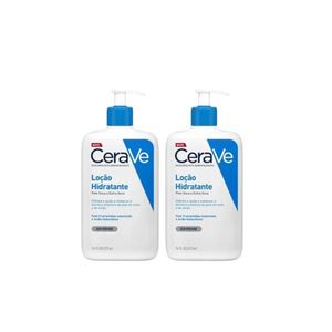 Kit Loção Hidratante Corporal CeraVe 2 unidades com 473ml cada