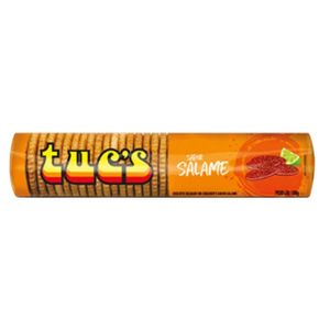 Biscoito Tucs Din Cracker 100 g Salame