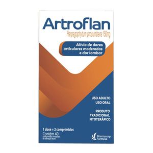 Artroflan Mantecorp 150mg 40 Comprimidos Revestidos