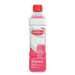 Pedialyte Max 500ml Morango com Zinco Abbott